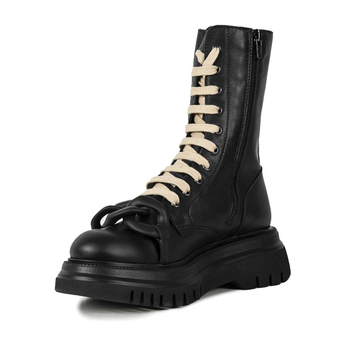 Le Dangerouge Asia Beige Laces