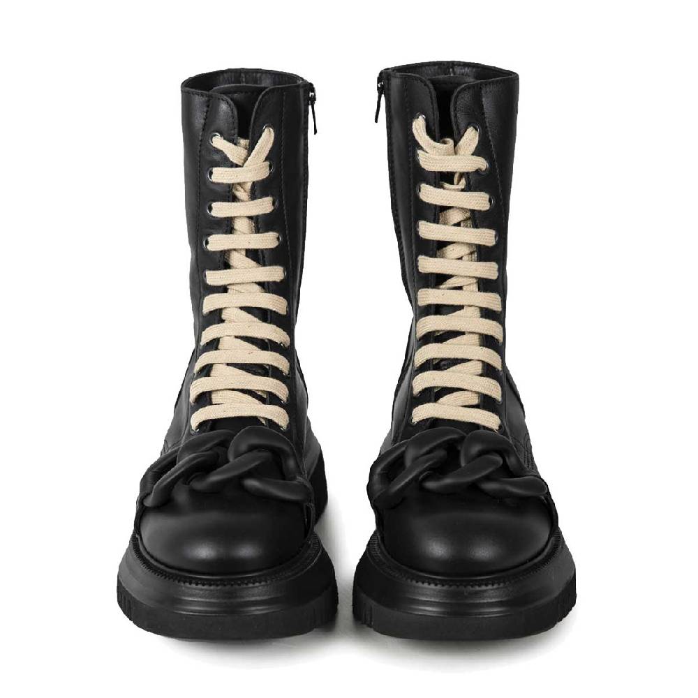 Le Dangerouge Asia Beige Laces