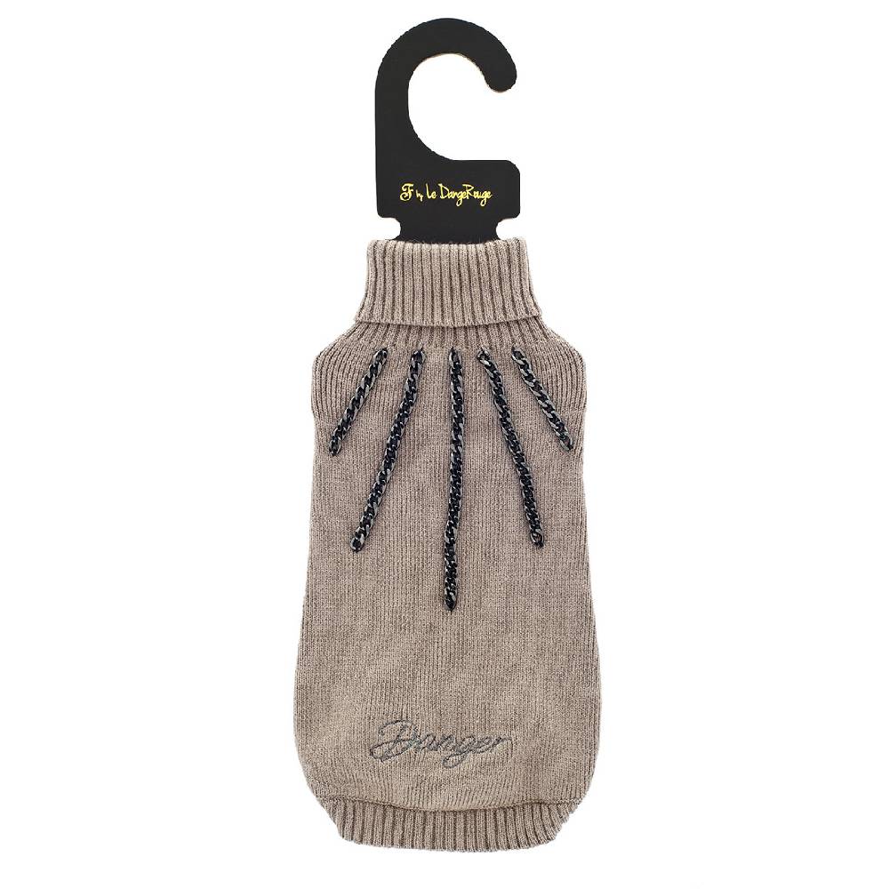 Le Dangerouge Danger Sweater Beige