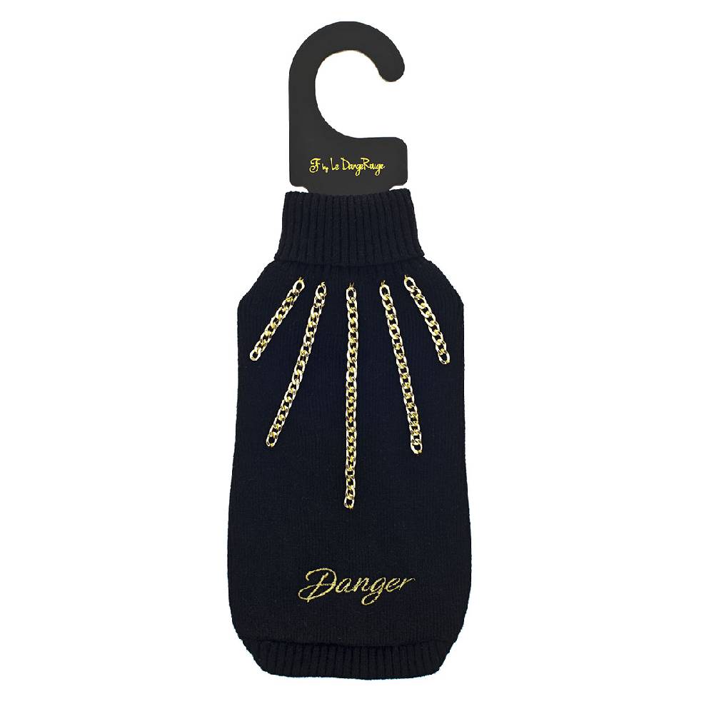 Le Dangerouge Danger Sweater Black