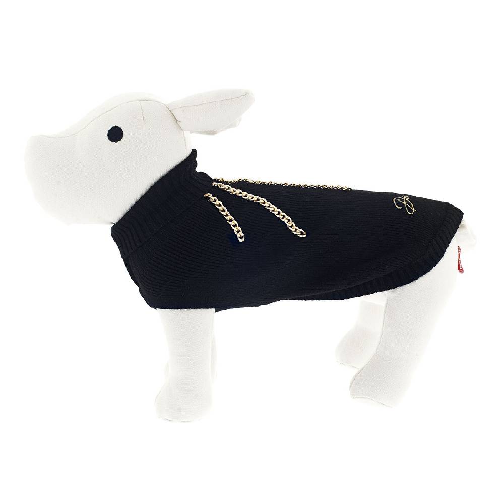 Le Dangerouge Danger sweater black