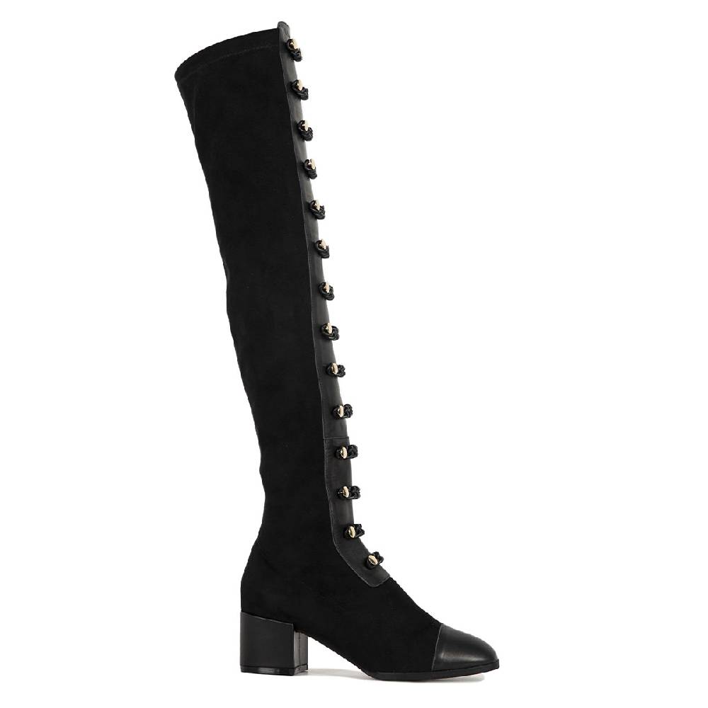 Le Dangerouge Ginevra Tall Black Chain