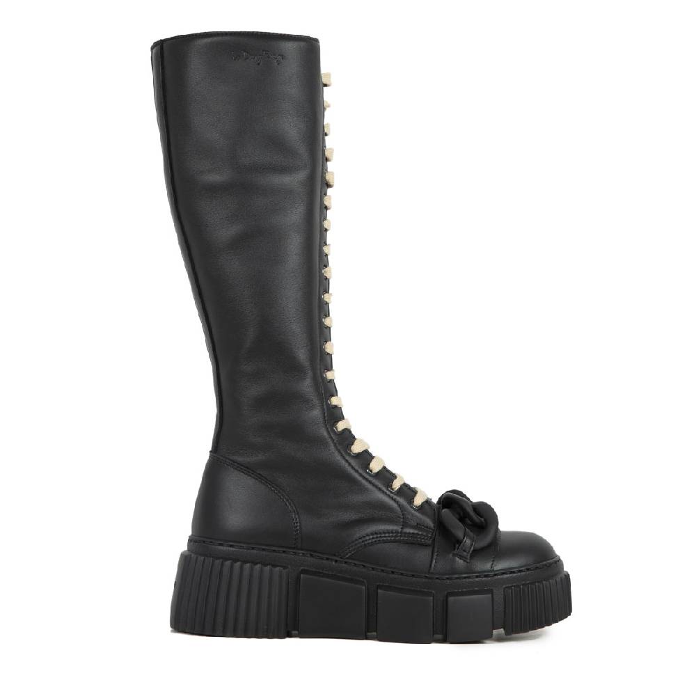 Le Dangerouge Ophelia Tall Beige Laces