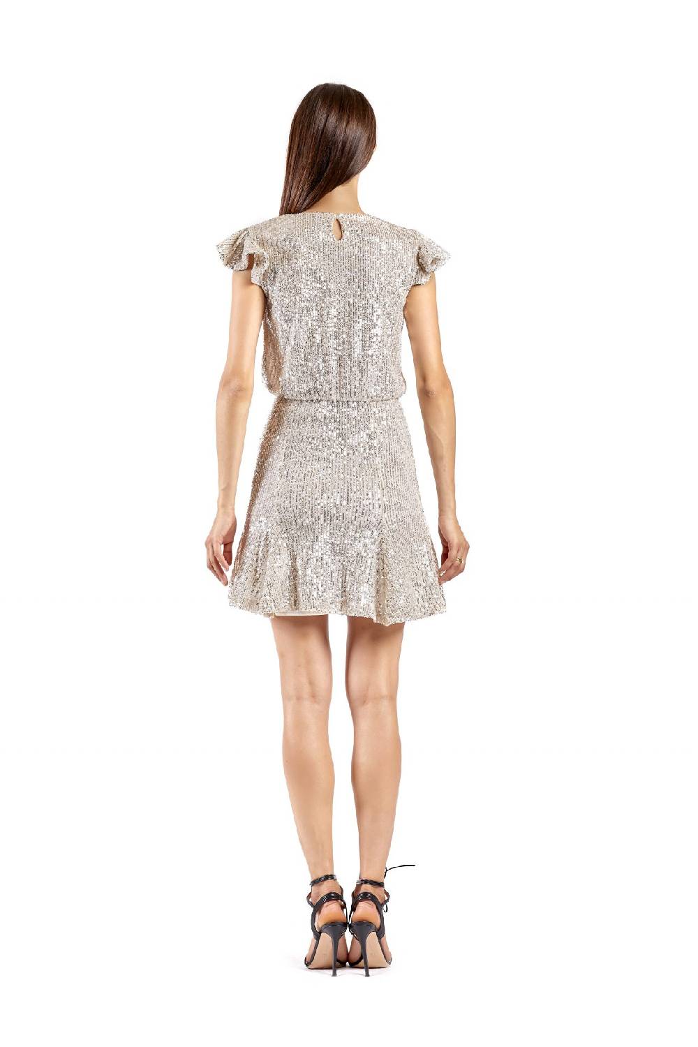 Le Twins Abito Clizia – Pallettes Argento