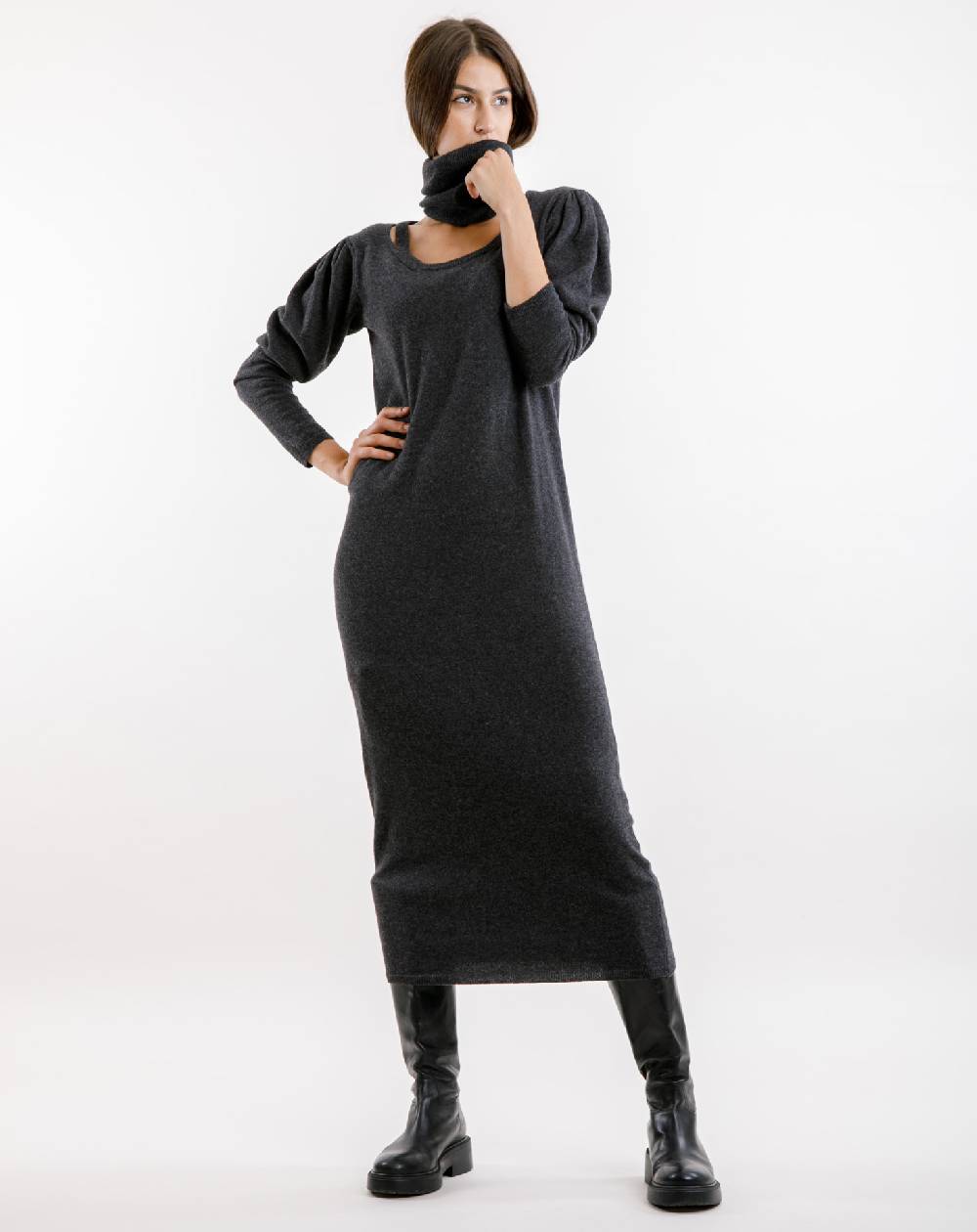 Le Twins Abito Dina – Grigio