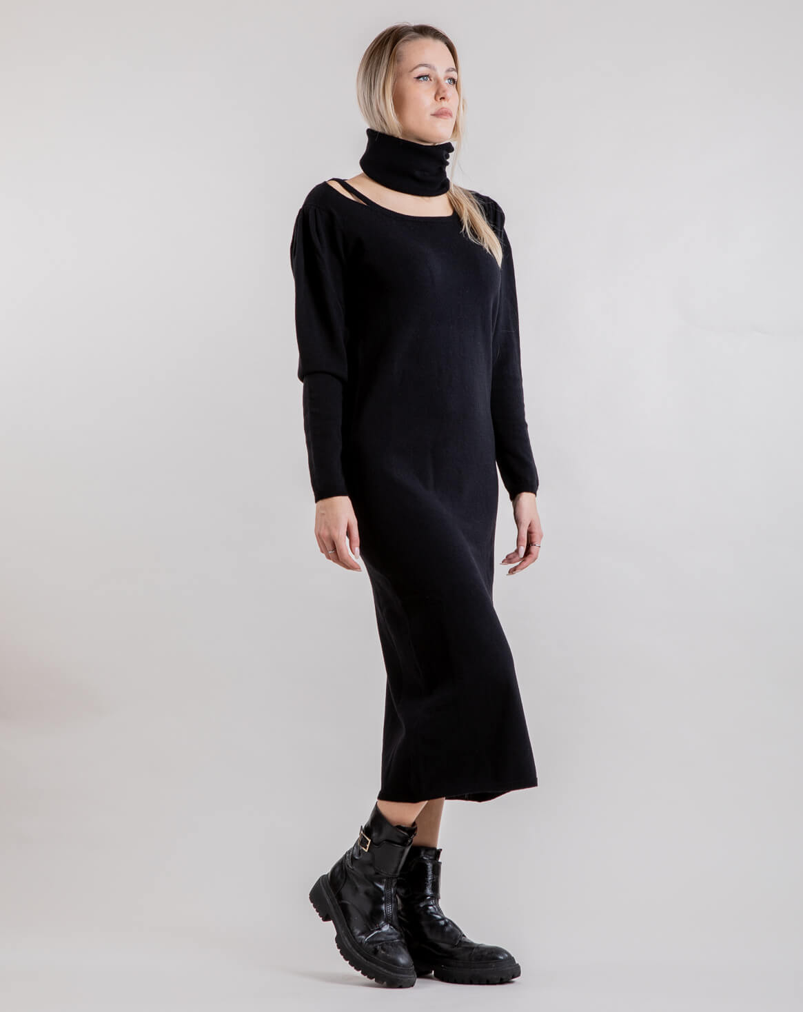 Le Twins Abito Dina – Nero