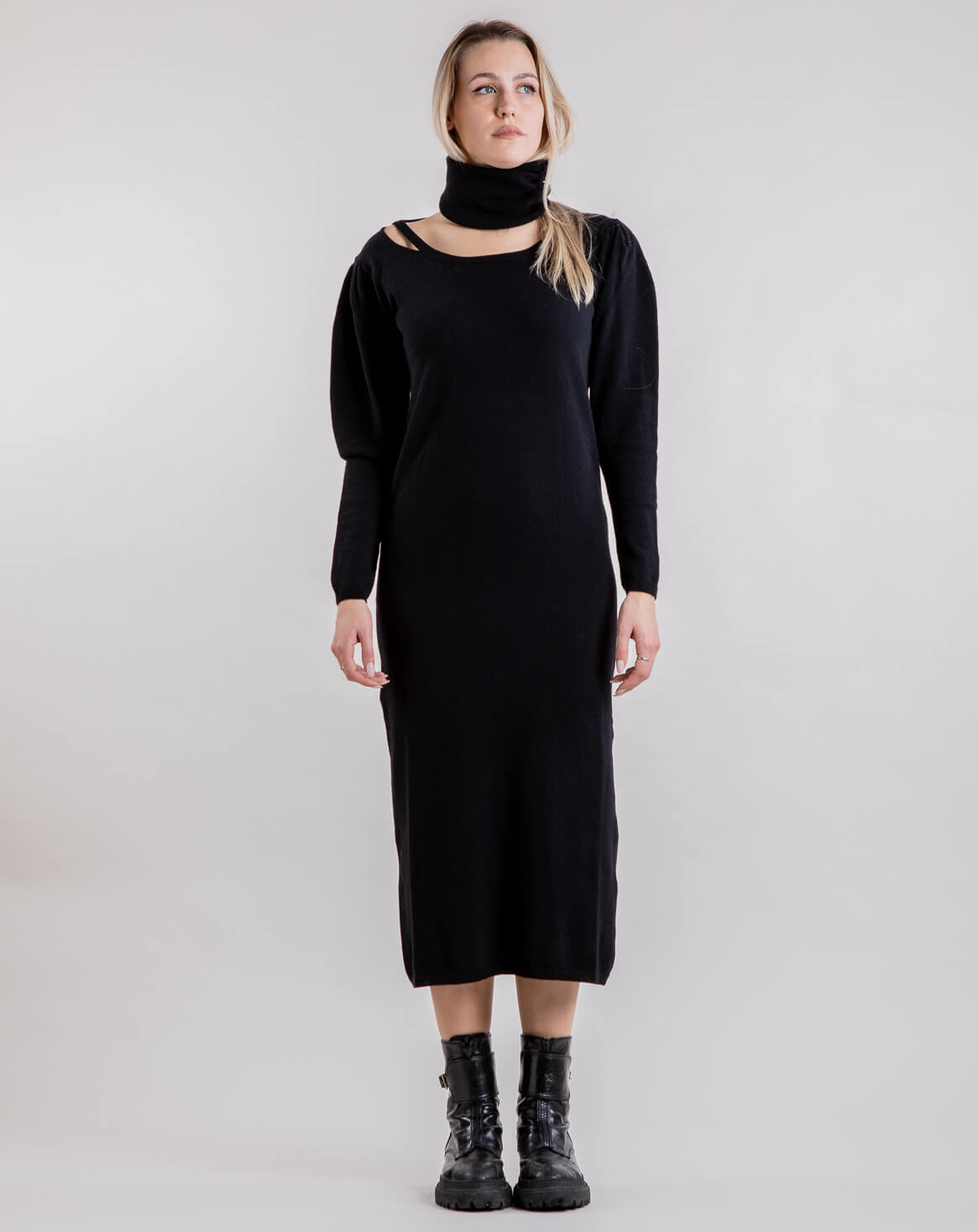 Le Twins Abito Dina – Nero