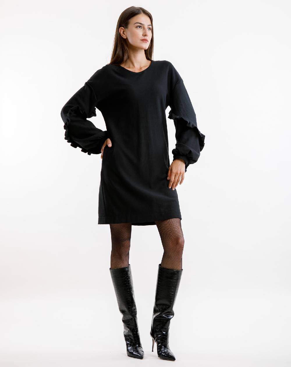 Le Twins Abito Ferrara – Nero