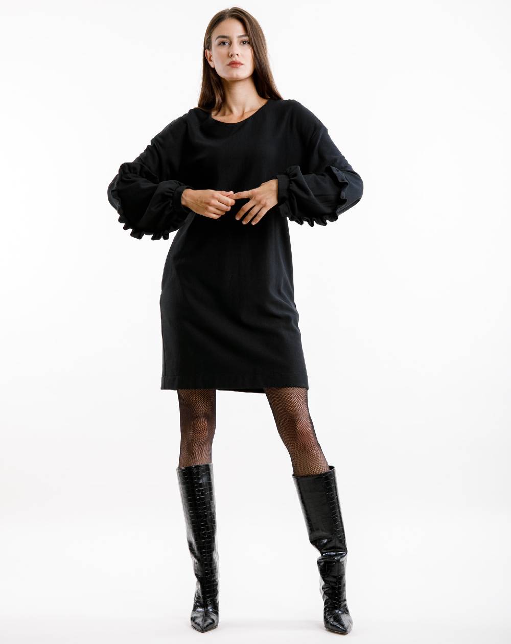 Le Twins Abito Ferrara – Nero