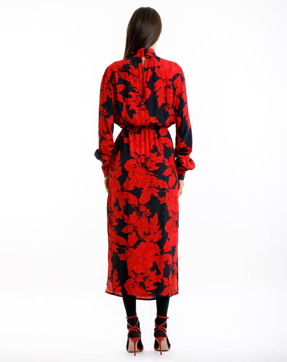 Le Twins Abito Nizza – Fiore Rosso