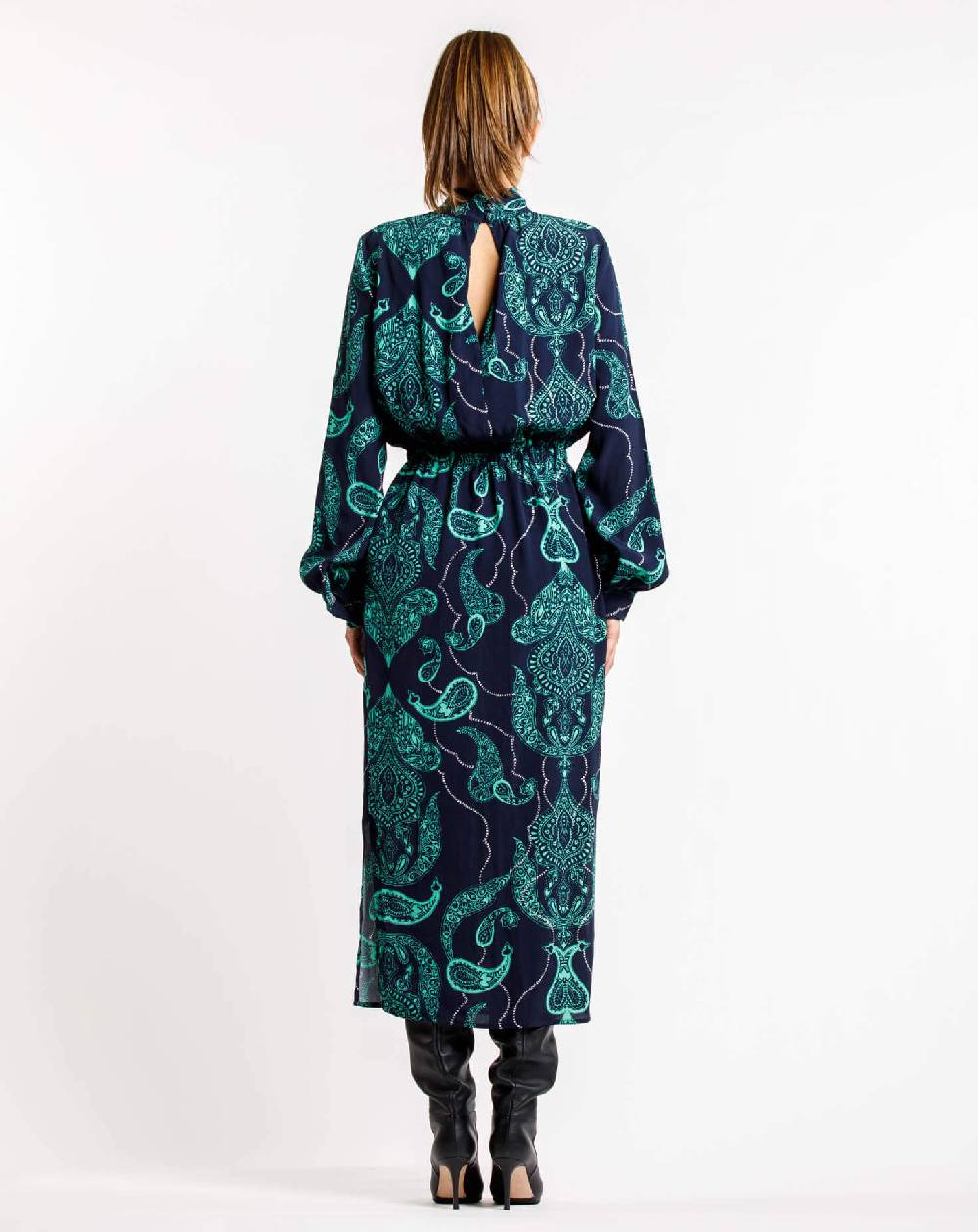 Le Twins Abito Nizza – Verde E Blu