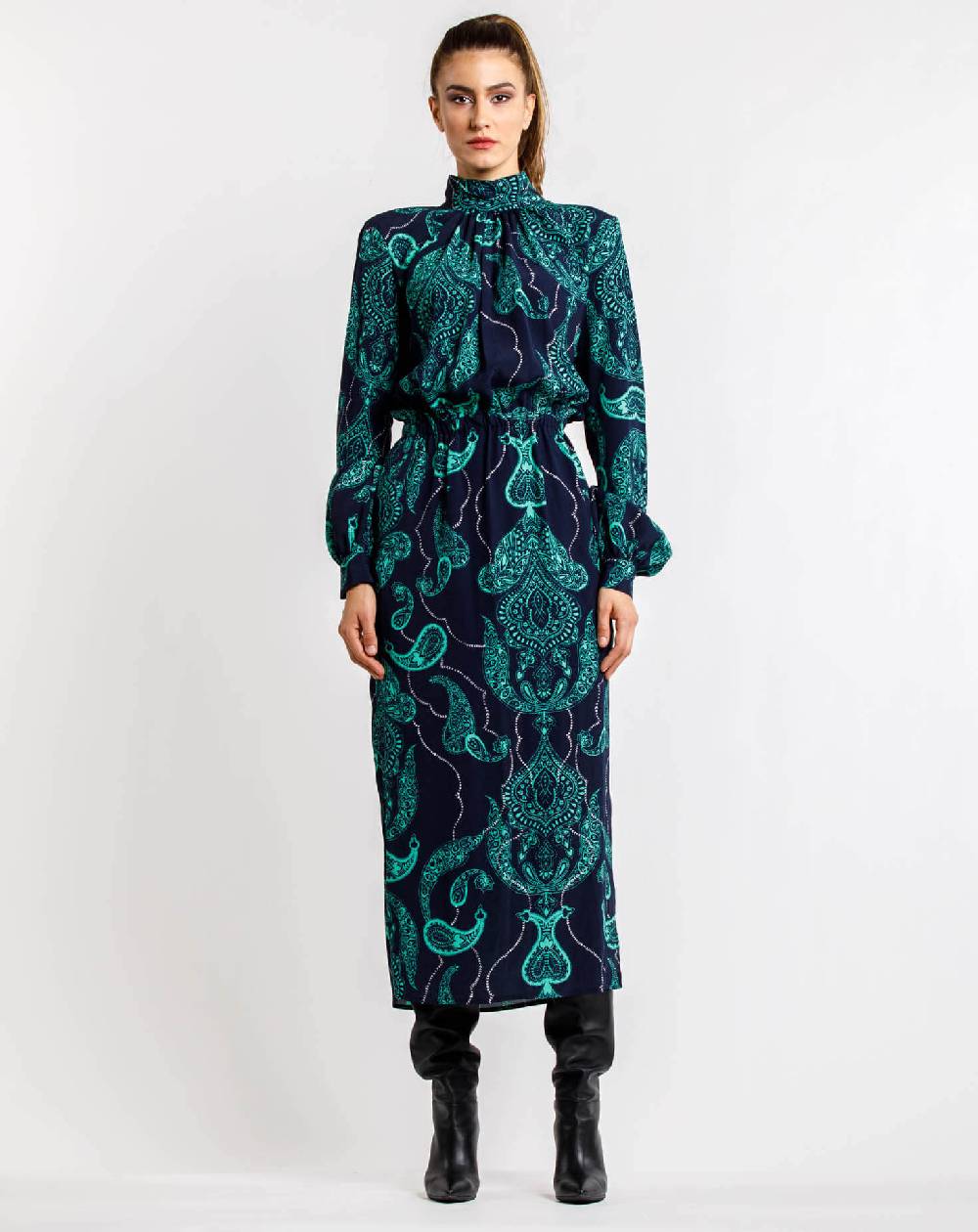 Le Twins Abito Nizza – Verde e Blu