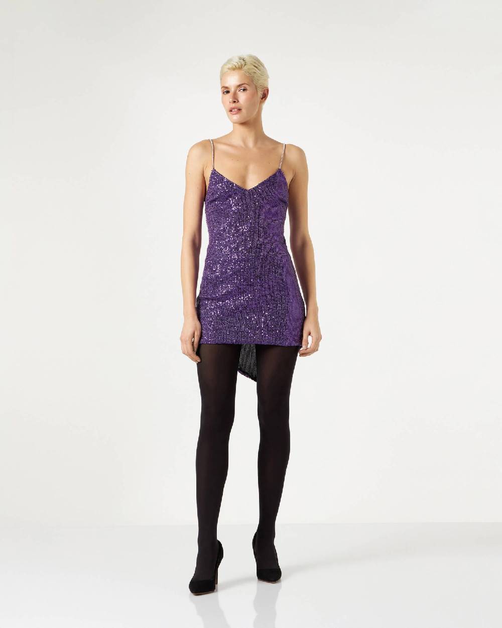 Le Twins Alessandria Paillettes Viola