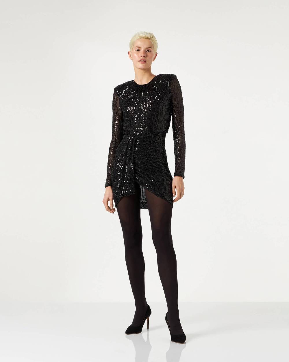 Le Twins Amalfi Paillettes Nero