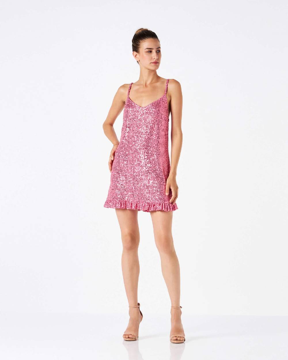 Le Twins Caterina Paillettes Rosa