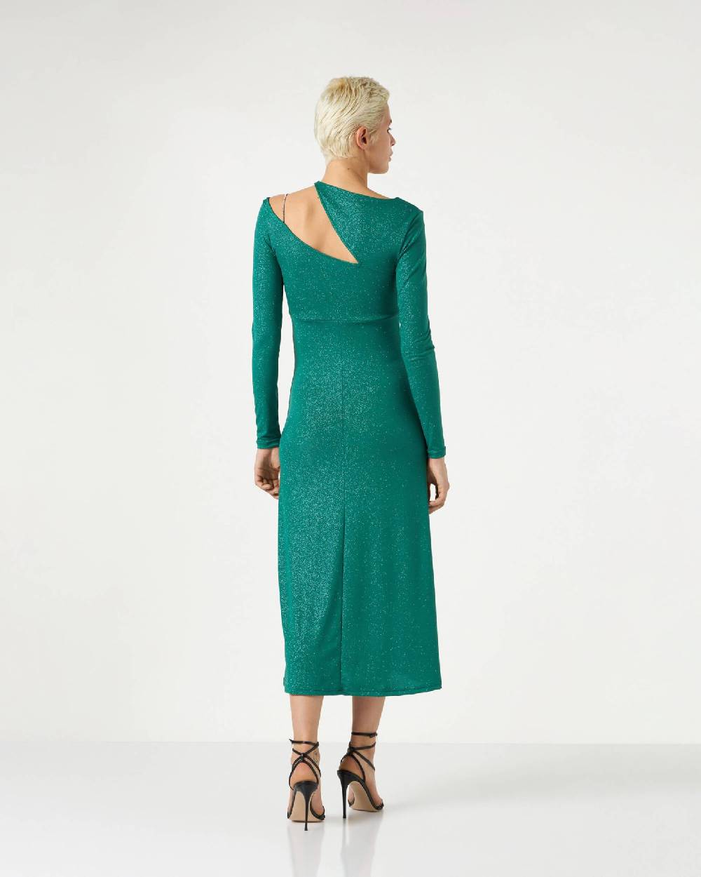 Le Twins Catia Jersey Lurex Verde