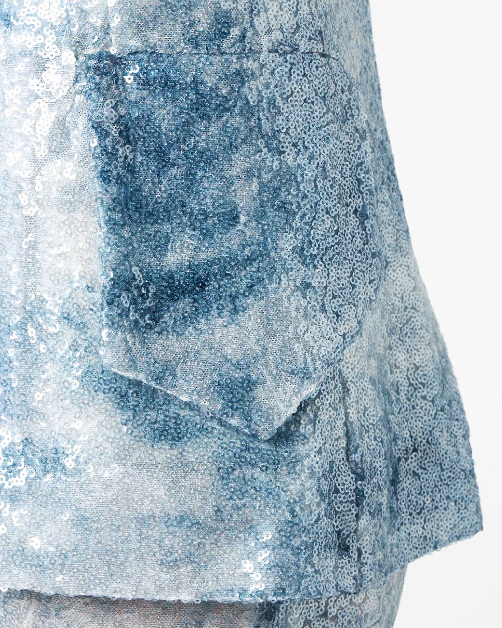 Le Twins Como Paillettes Jeans Celeste