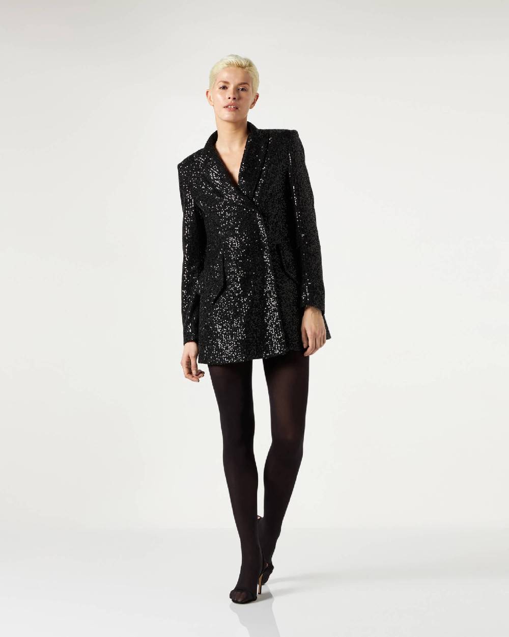 Le Twins Como Paillettes Nero