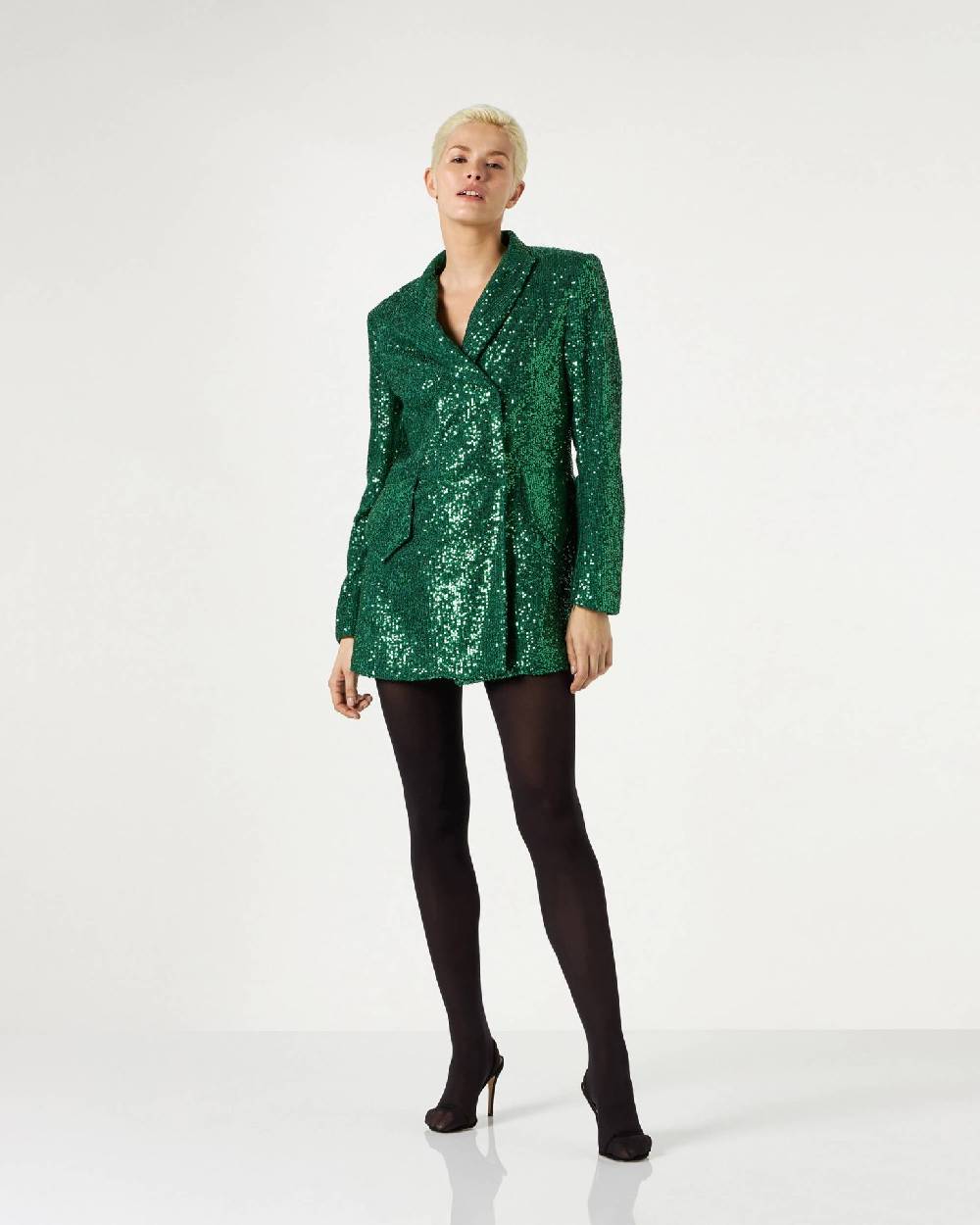 Le Twins Como Paillettes Verde