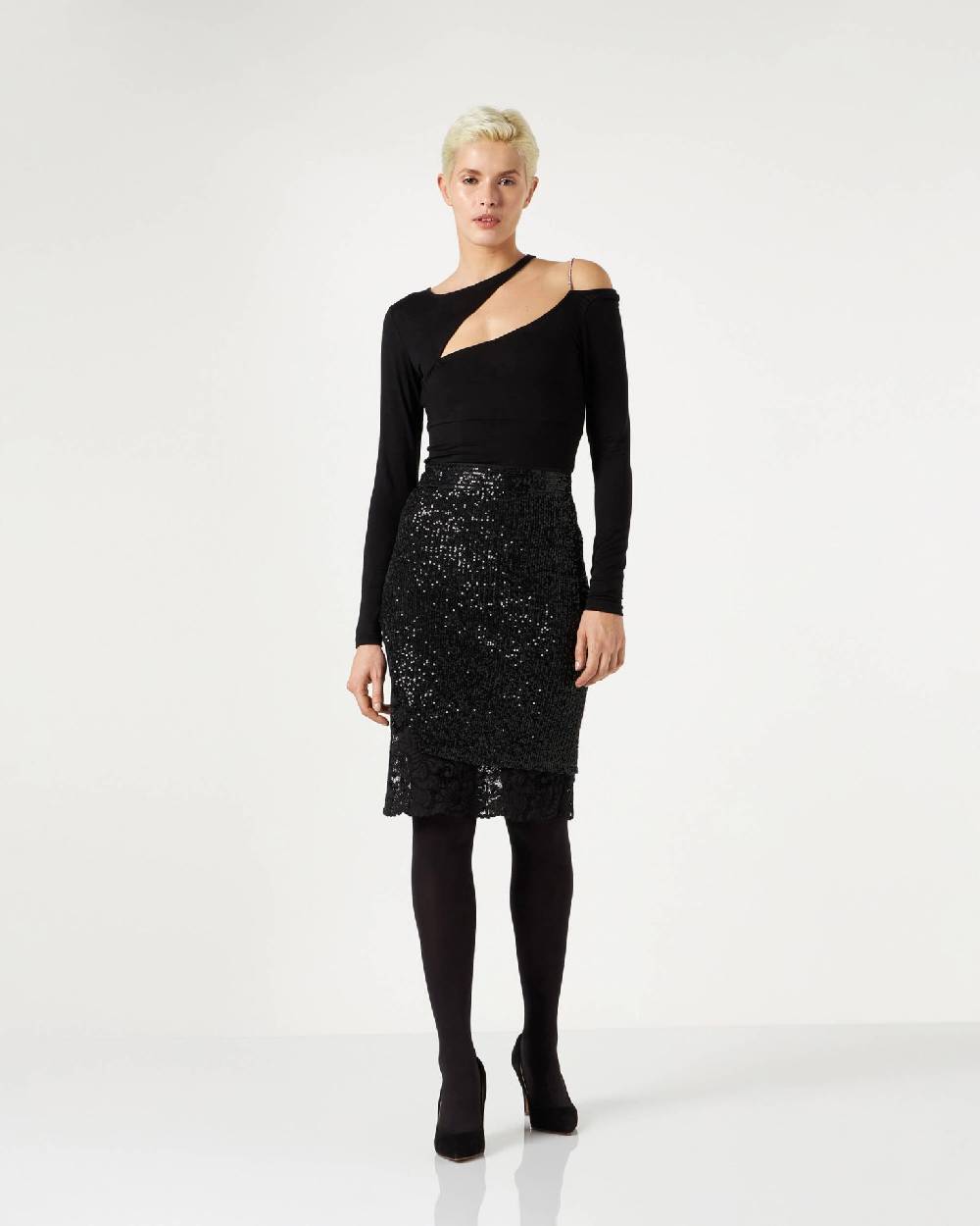 Le Twins Corinne Jersey Nero