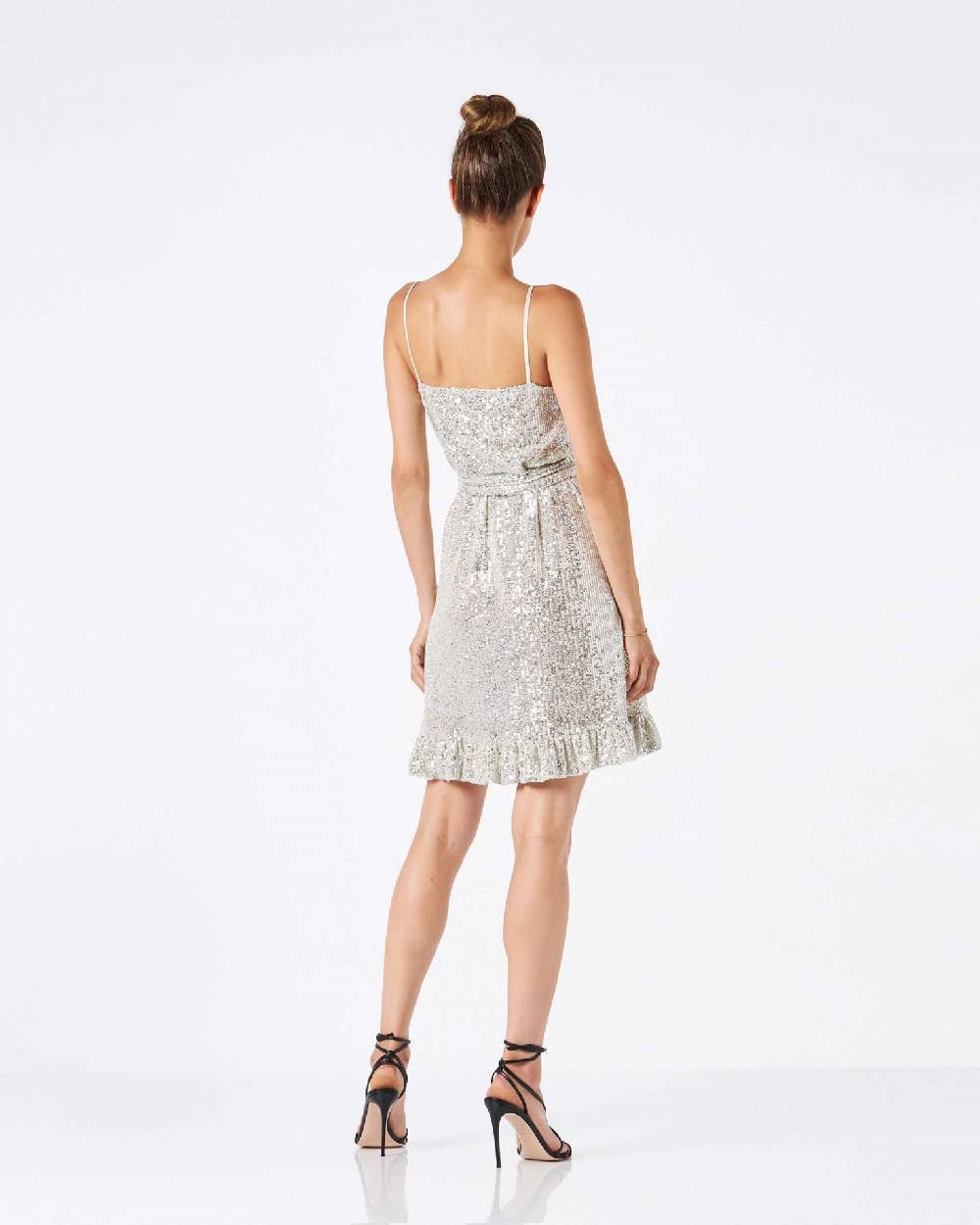 Le Twins Dora Paillettes Argento