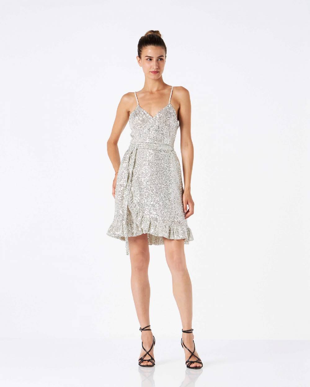 Le Twins Dora Paillettes Argento