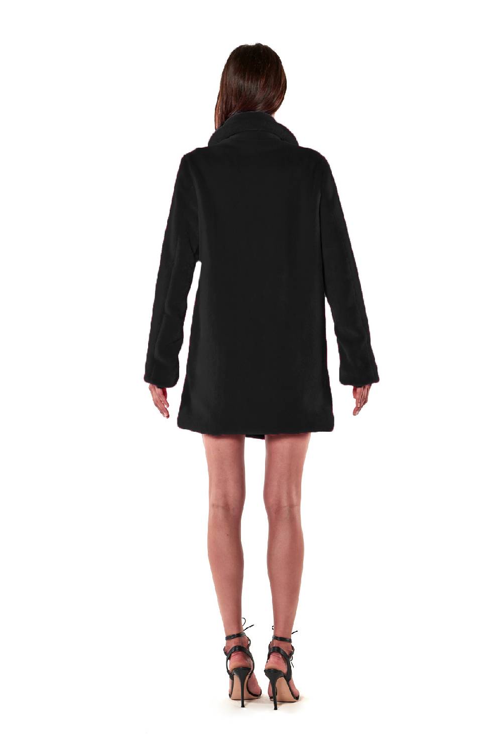 Le Twins Ecopelliccia Greta – Nero