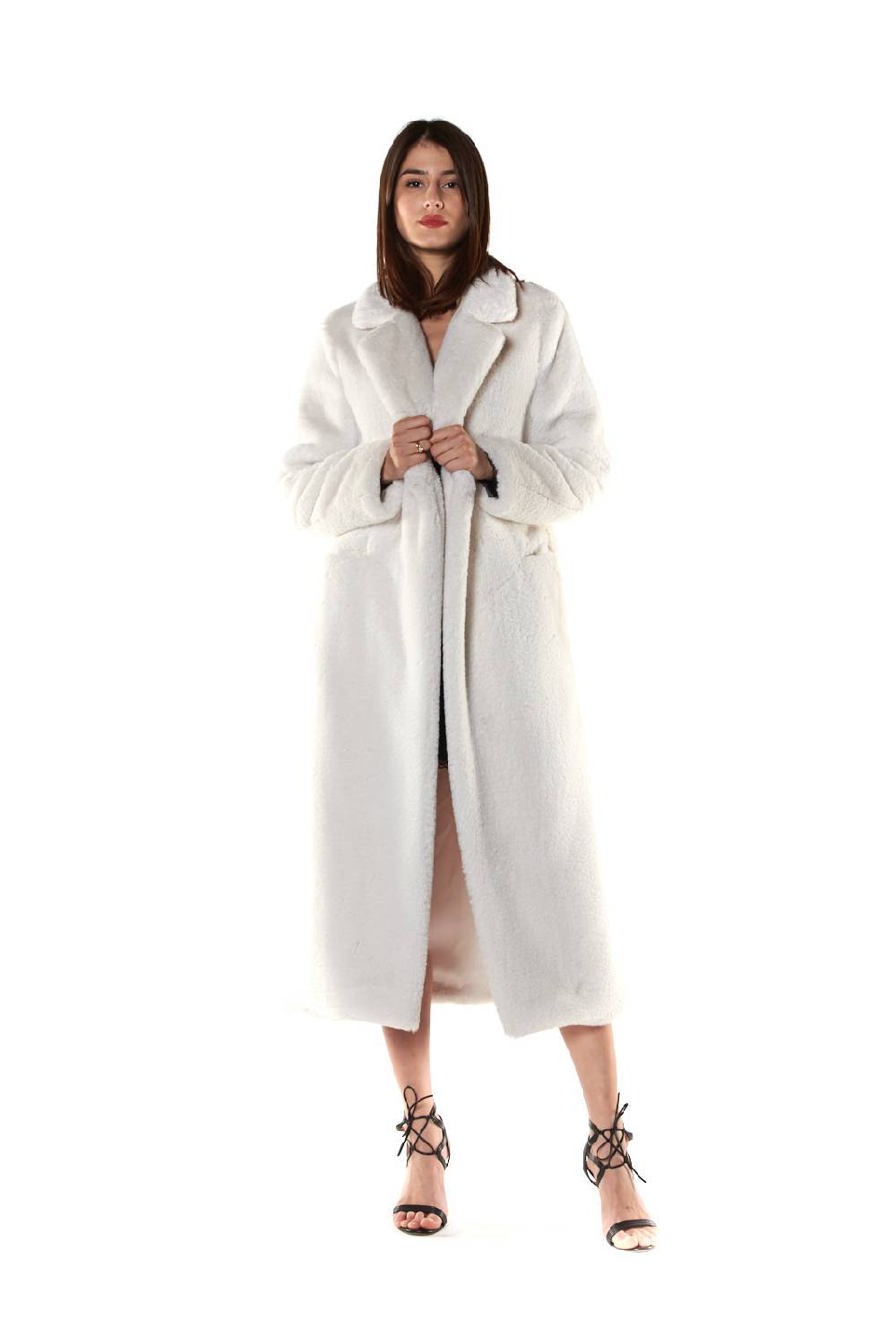 Le Twins Ecopelliccia Sofia – Bianco