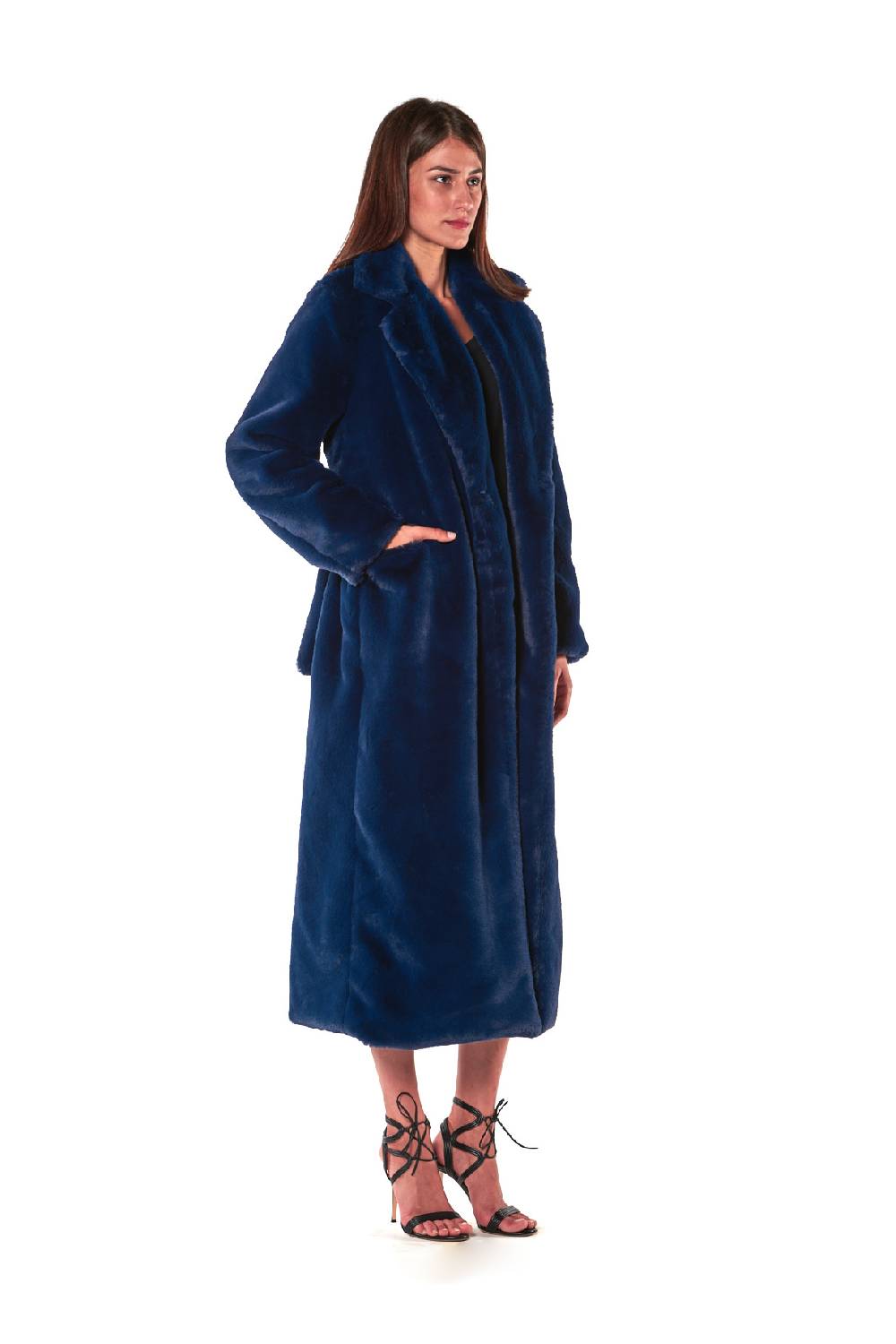 Le Twins Ecopelliccia Sofia – Blu