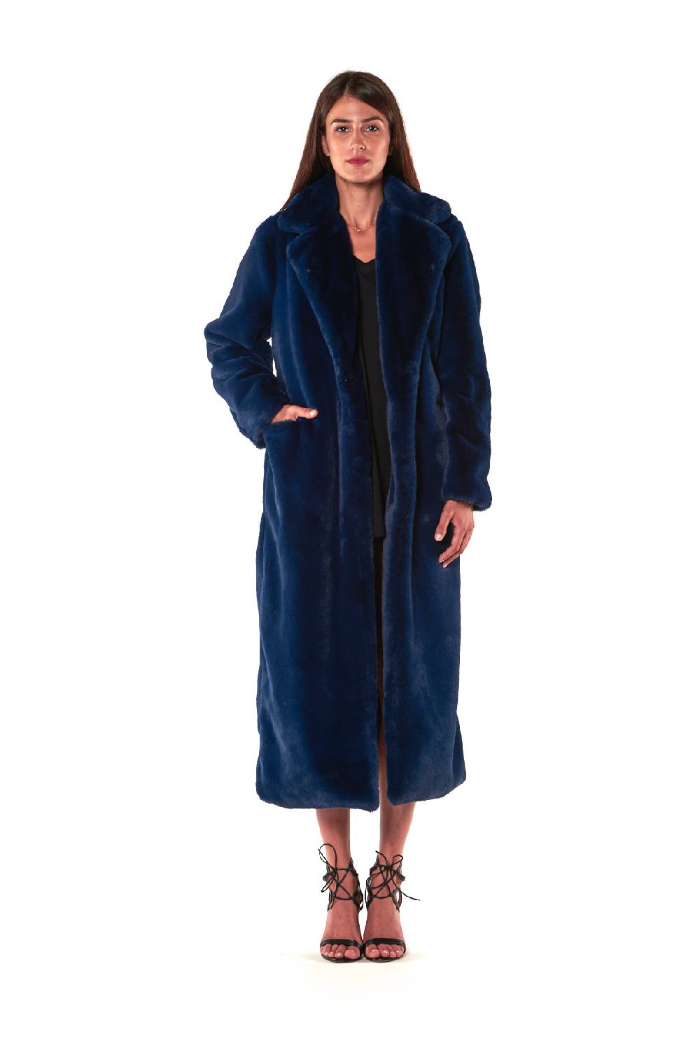 Le Twins Ecopelliccia Sofia – Blu