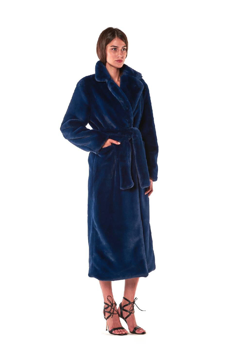 Le Twins Ecopelliccia Sofia – Blu