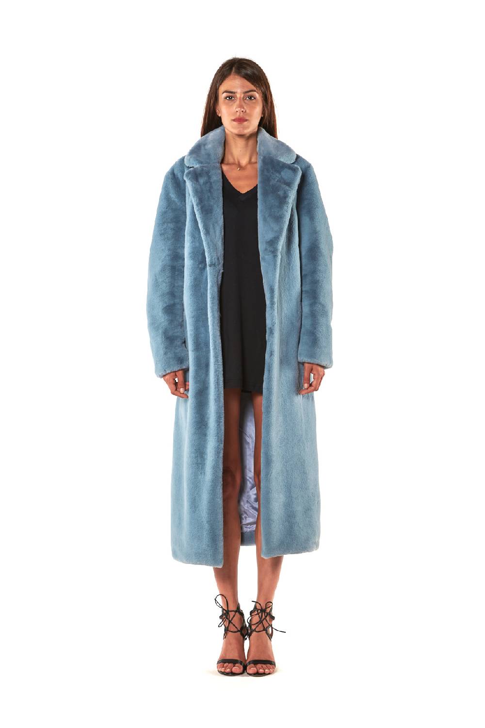 Le Twins Ecopelliccia Sofia – Celeste