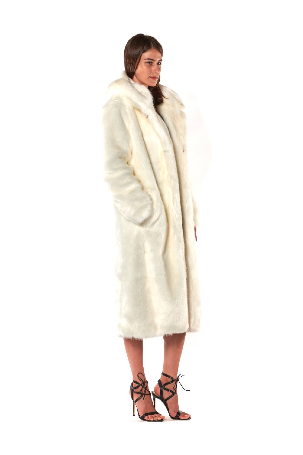 Le Twins Ecopelliccia Sofia Con Cappuccio