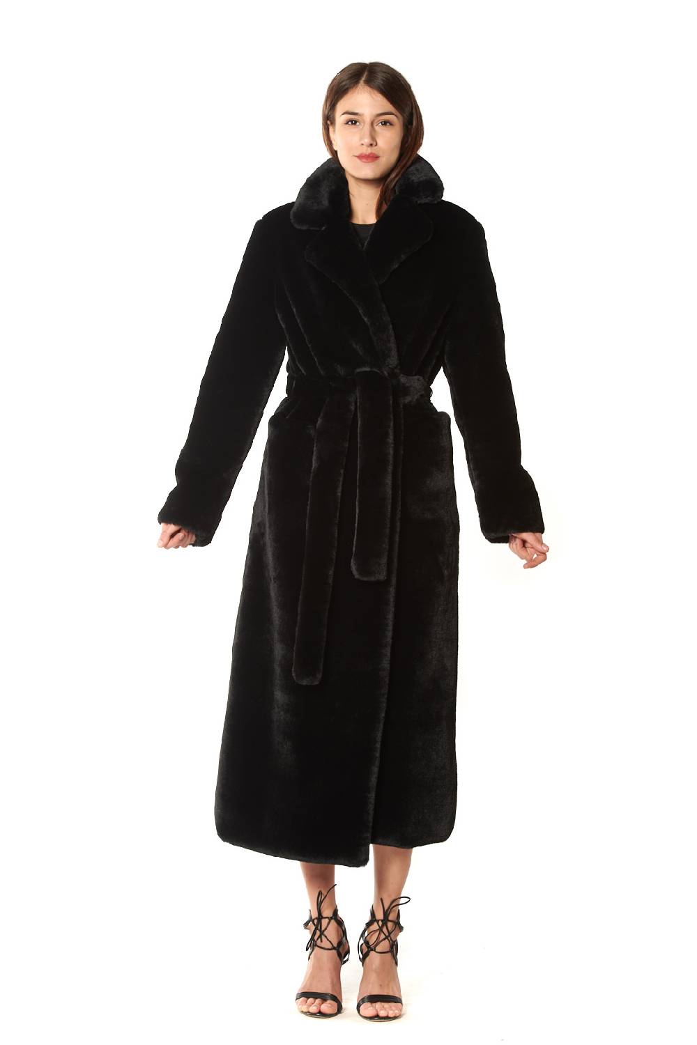 Le Twins Ecopelliccia Sofia – Nero