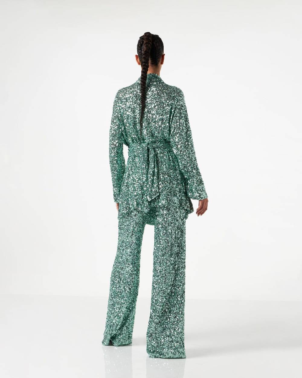 Le Twins Emma Paillettes Turchese