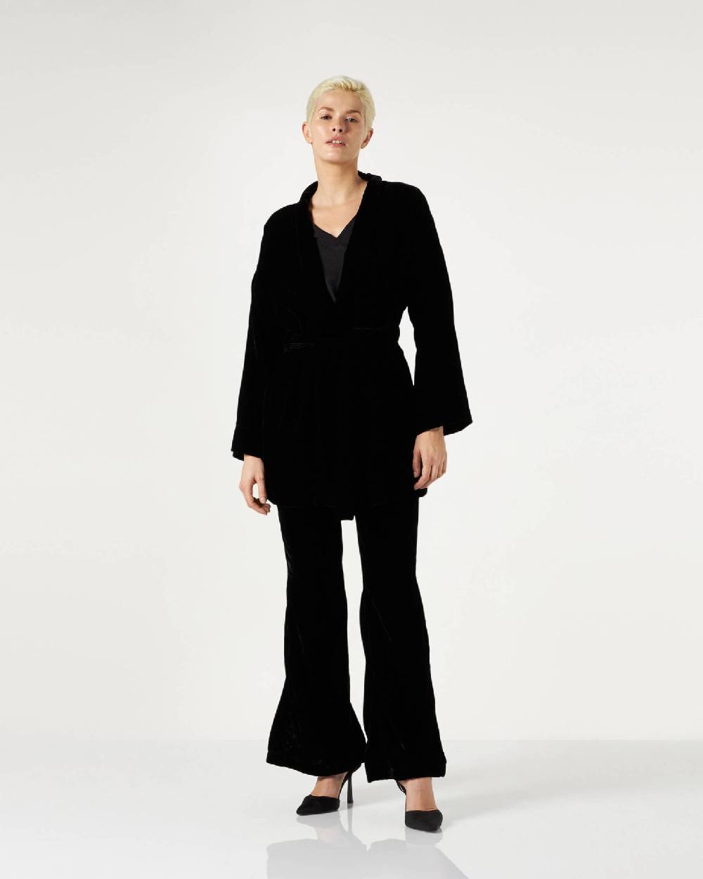 Le Twins Emma Veluto Nero