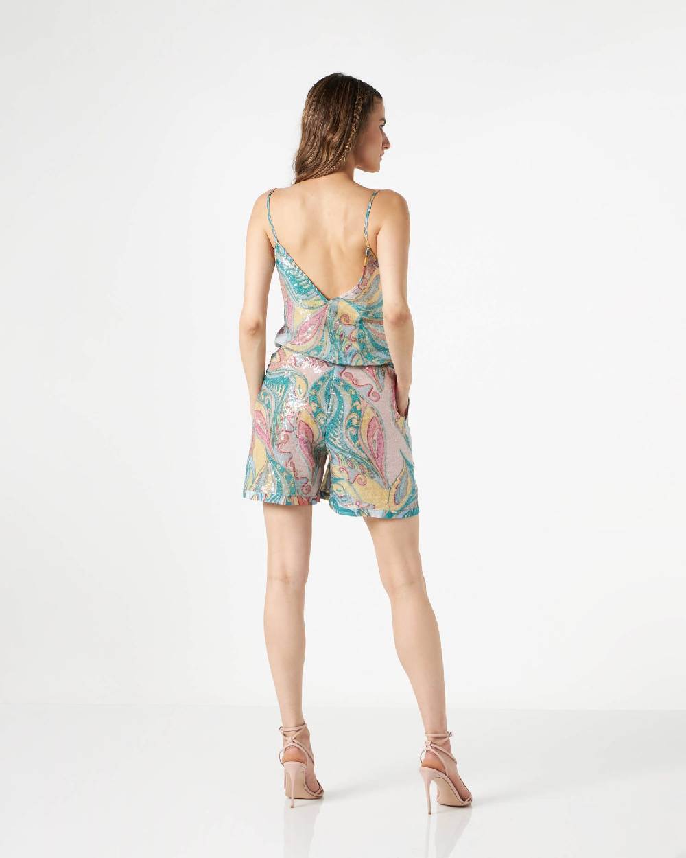 Le Twins Franca Paillettes Cashmere