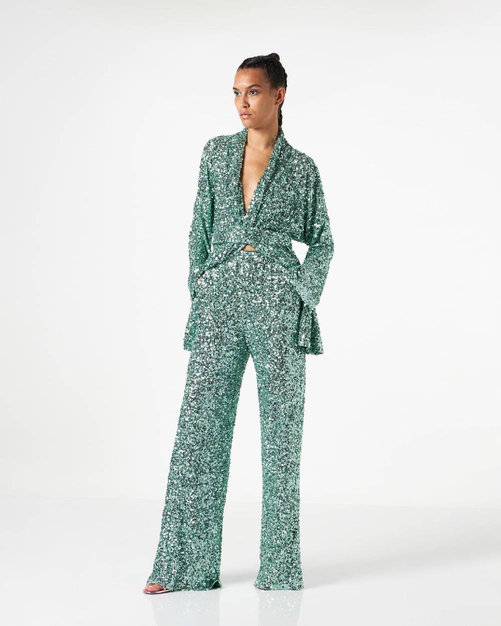 Le Twins Francesca Pailettes Turchese