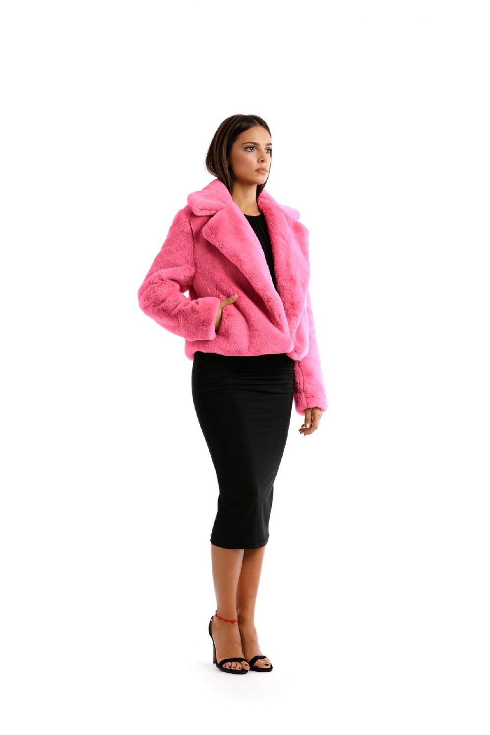 Le Twins Giubbetto eco Ava rosa barbie