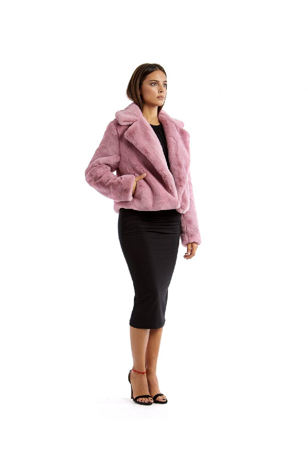 Le Twins Giubbetto eco Ava rosa