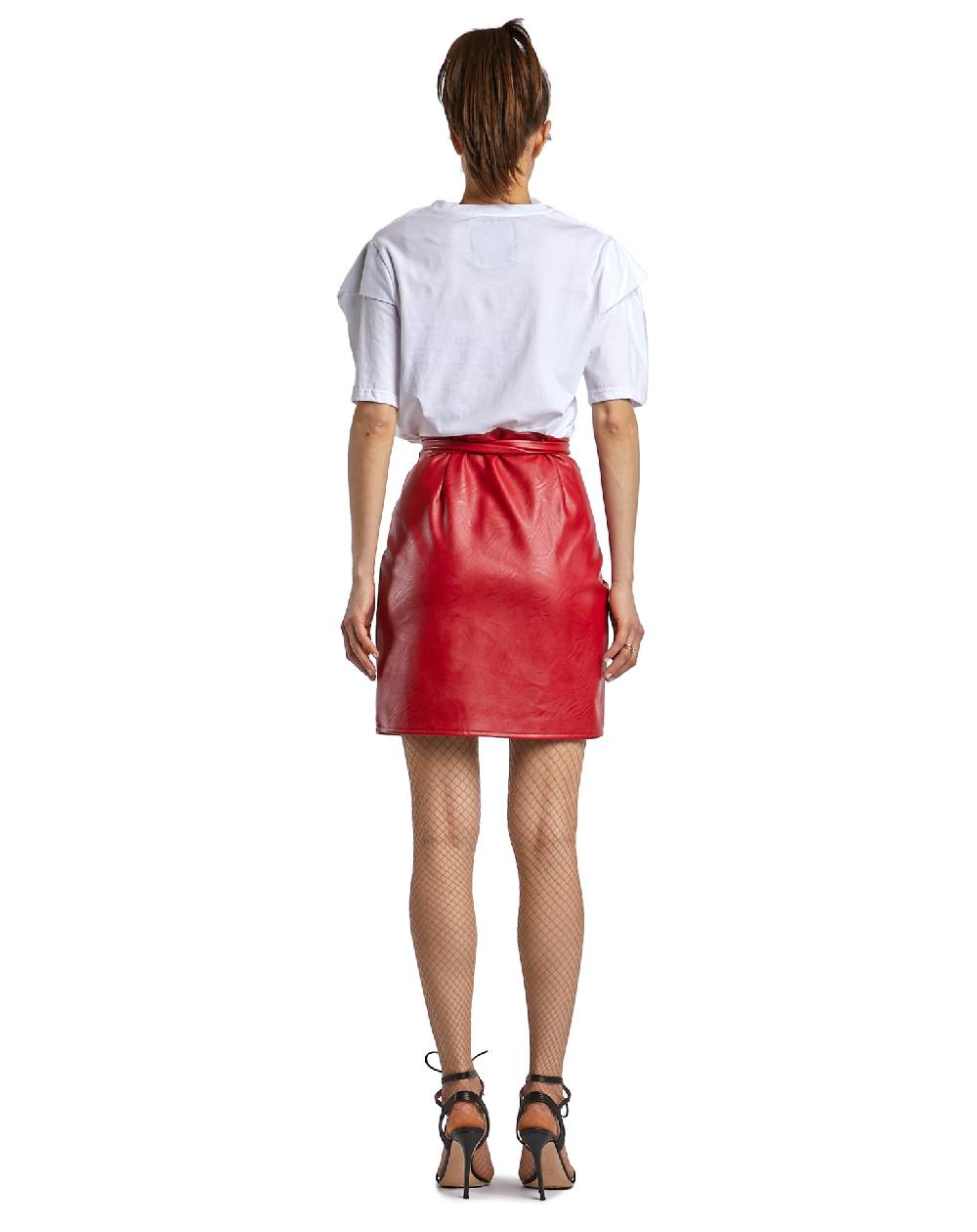 Le Twins Gonna Grazia – Ecopelle Rosso