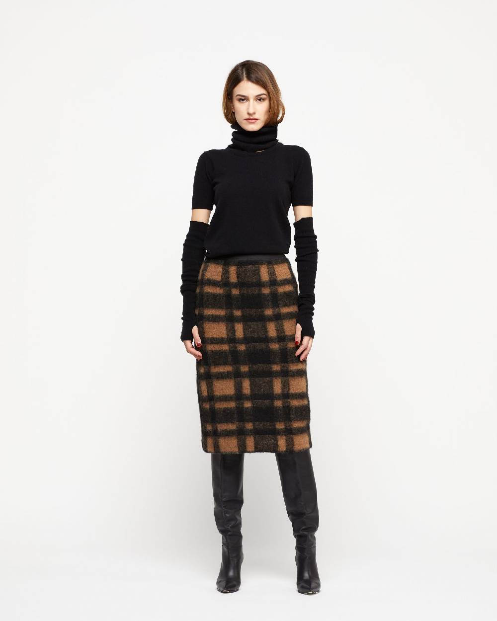 Le Twins Gonna Vilma – Quadri Marrone E Nero