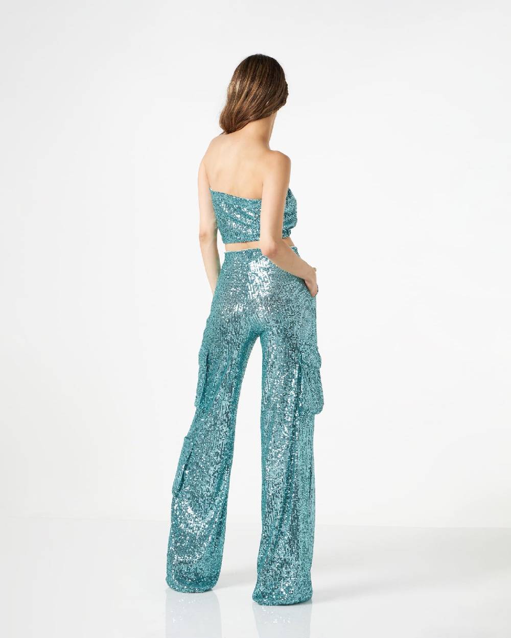 Le Twins Ludo Paillettes Turchese