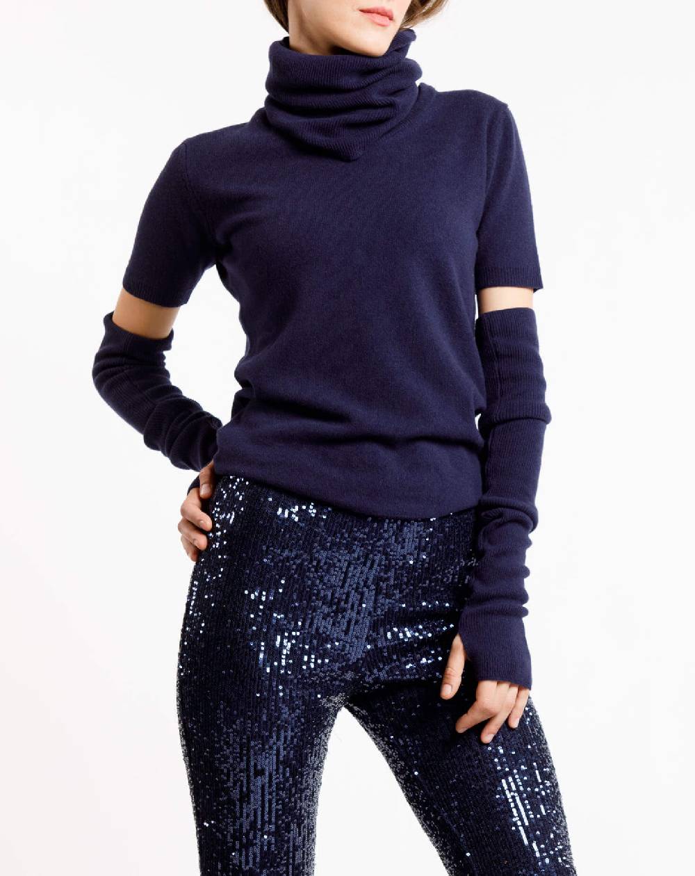 Le Twins Maglia Allegra- Blu