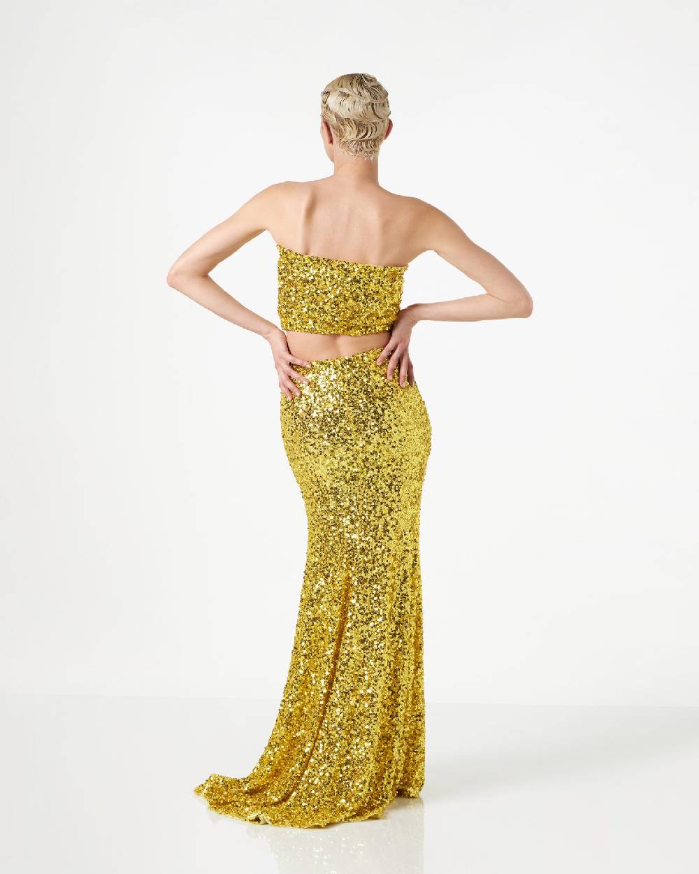 Le Twins Mariacristina Paillettes Giallo