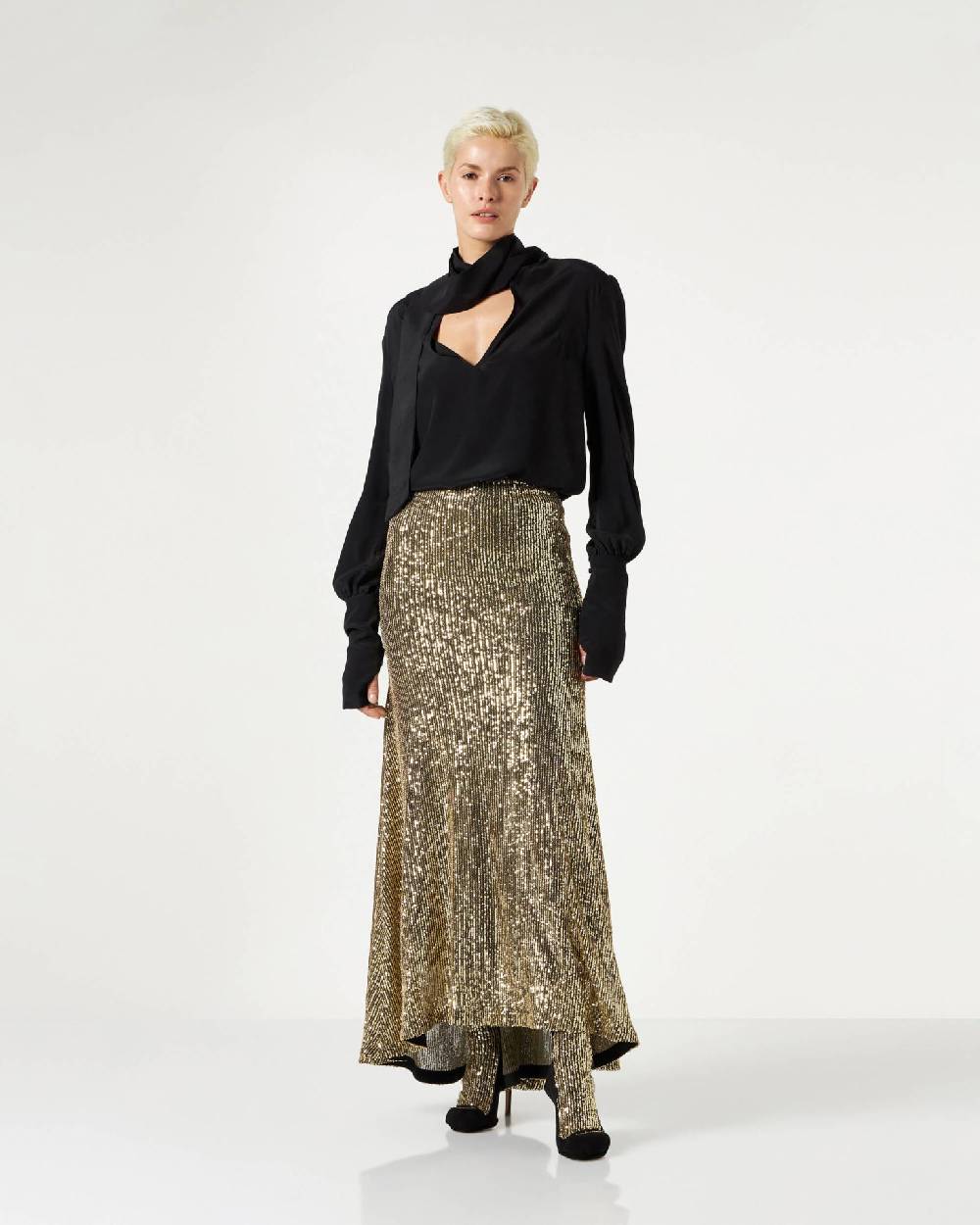 Le Twins Mariacristina Paillettes Oro