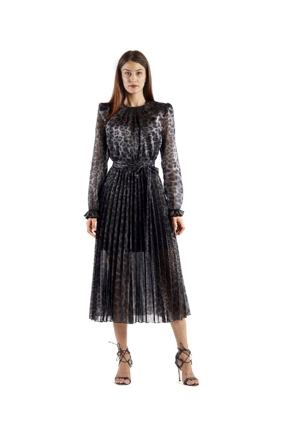 Le Twins Milano Animalier Grigio e Nero