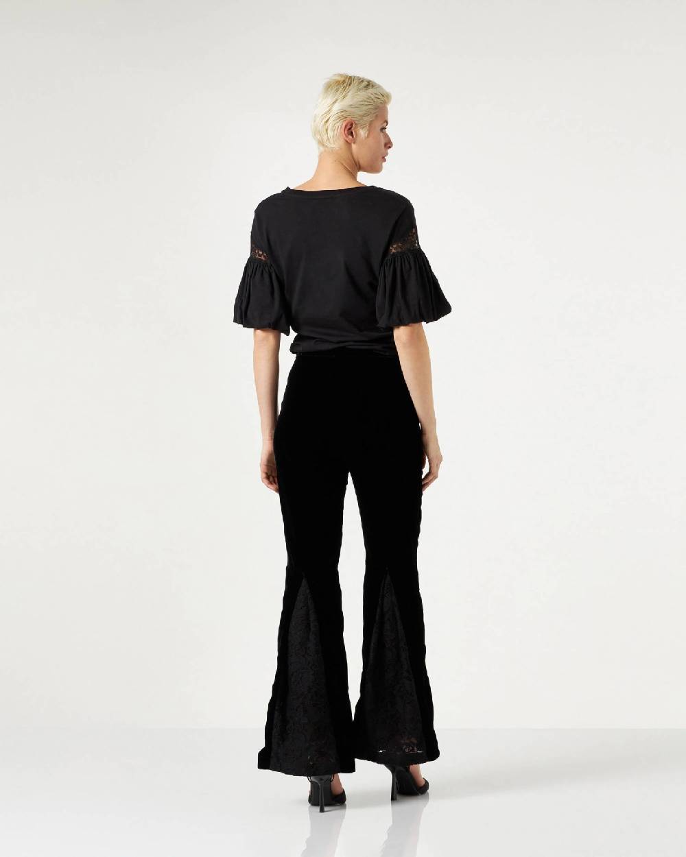 Le Twins Monica Velluto Nero