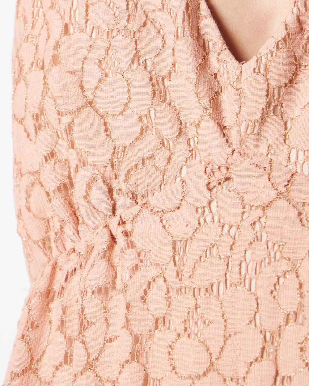 Le Twins Ostuni Pizzo Lurex Cipria