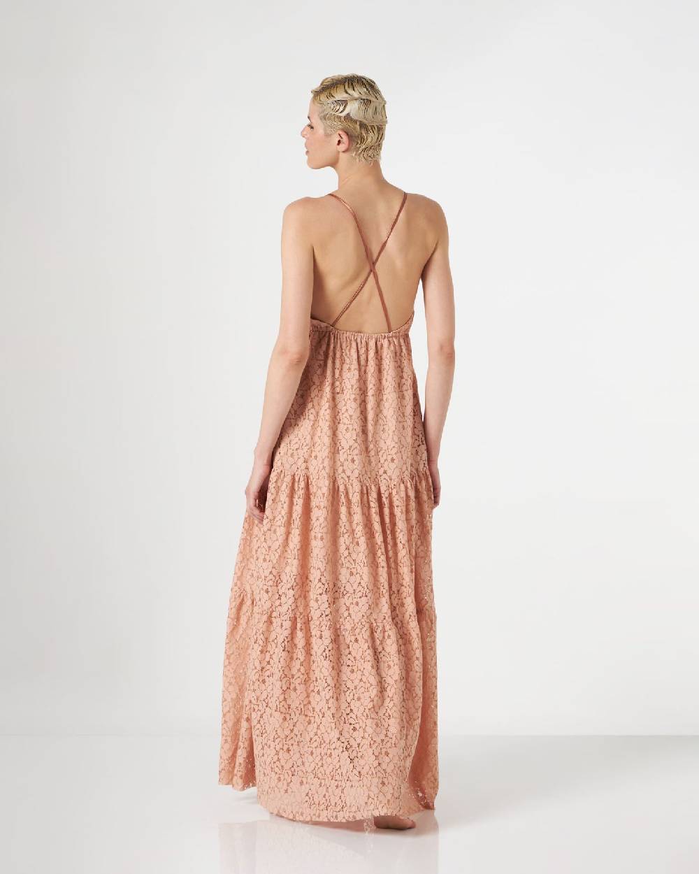 Le Twins Ostuni Pizzo Lurex Cipria